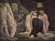 William Blake Night of Enitharmon s Joy oil